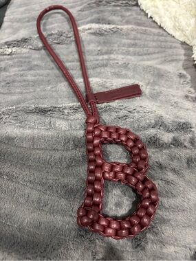 BNWOT Bottega Veneta letter B charm